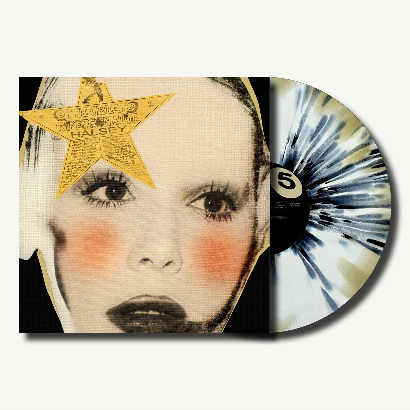 Halsey The Great Impersonator スプラター2LP Halsey - The Great Impersonator