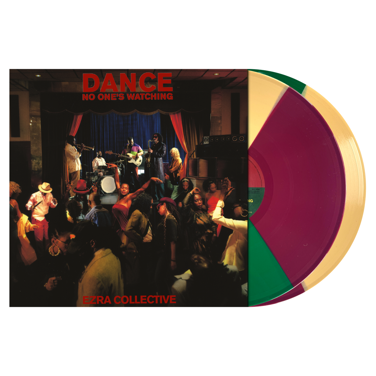 EZRA COLLECTIVE 限定サテンレッドVINYLE 2LP 未開封 Ezra Collective - Dance, No One's Watching – Blood Records